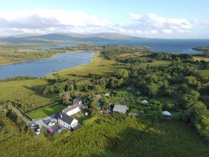 pink apple orchard, irelandglamping, glamping, leitrim, ireland